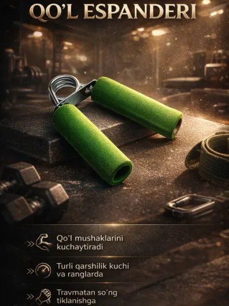 Пружинный эспандер для мышц рук, мягкие тканевые ручки, для мышц ладони