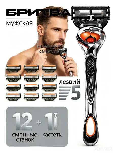 Xiaomi Мужская ручная универсальная бритва