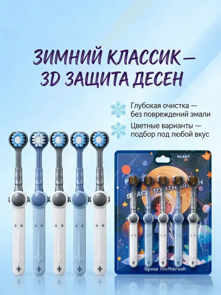 Xiaomi Мягкая зубная щетка для взрослых