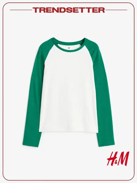 H&M Лонгслив футболка с длинным рукавом кофта y2k