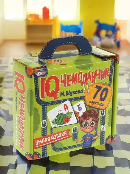 Умные игры Развивающая настольная игра М.Жукова Умная азбука