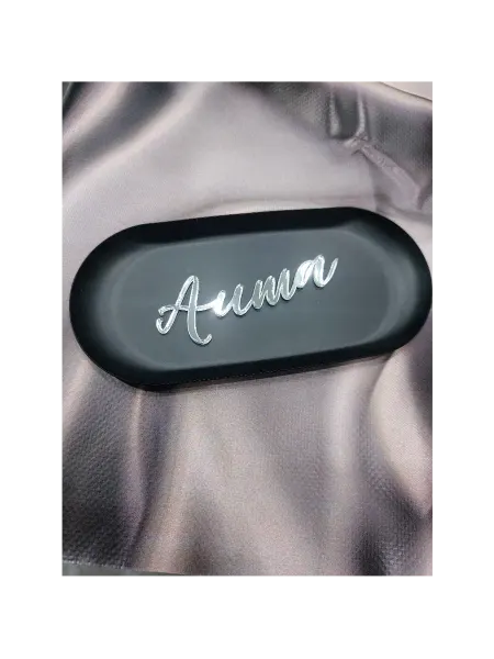 Топпер из акрила в торт имя Аиша