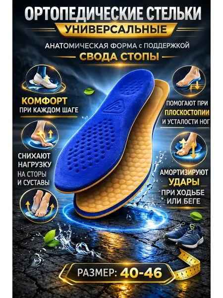 АЙЯР Стельки универсальные ортопедические