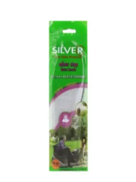 Silver Стельки всесезонные Анти-Запах с активированным углём