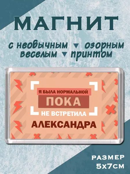 МАМКИН БИЗНЕСМЕН Магнит Я была нормальной пока не встретила Александра