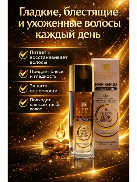 Анж03 Сыворотка для волос с аргановым маслом от выпадения 120 мл
