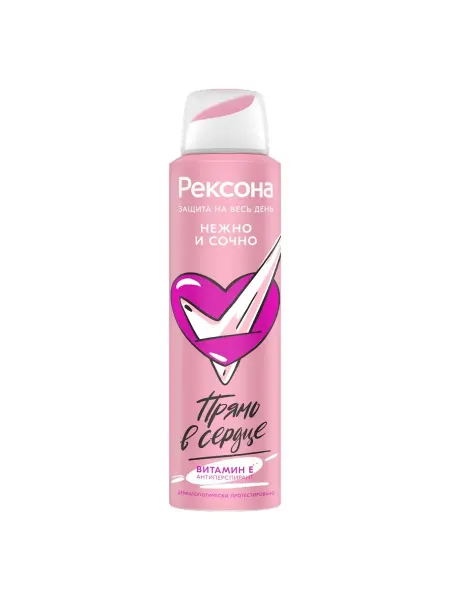 РЕКСОНА Антиперспирант Нежно и сочно с витамином Е, 150 мл