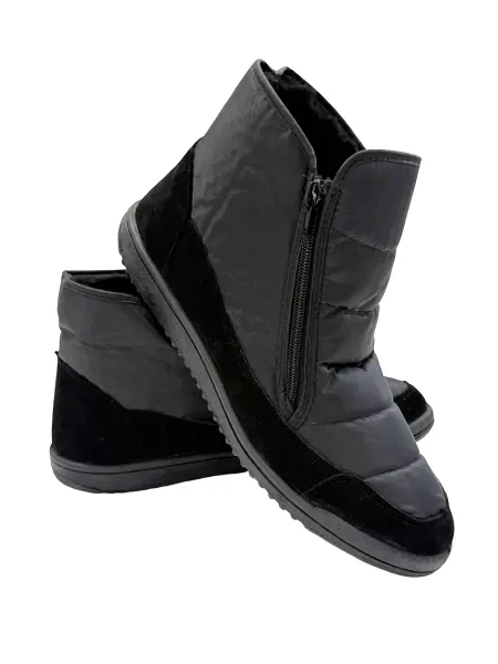 Лидская обувь Дутики мужские зимние непромокаемые с мехом антискользящие