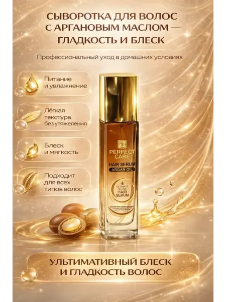 Скоро Сыворотка для волос с аргановым маслом