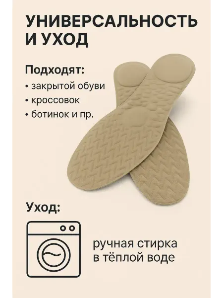 АРИСТОКРАТКААА Стельки гибкий удобный комфортный материал