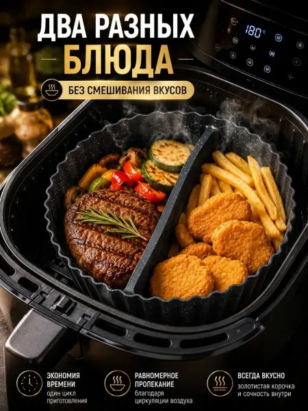 ПАЗИ Форма для аэрогриля силиконовая для запекания