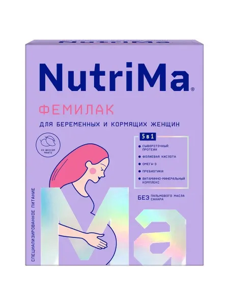 Питание для беременных и кормящих женщин, Фемилак, 350 гр