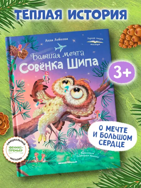 Феникс-премьер Большая мечта совенка Шипа Сказки для малышей