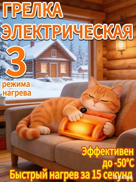 Универсальная электро-грелка – дарит тепло рукам, животу