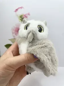Брелок мягкий Сова игрушка, брелок на сумку