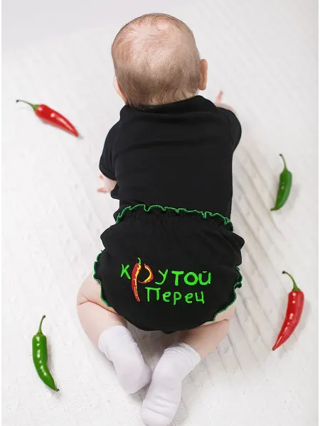 Валерия Мура Трусы для малыша на подгузник "Крутой перец"