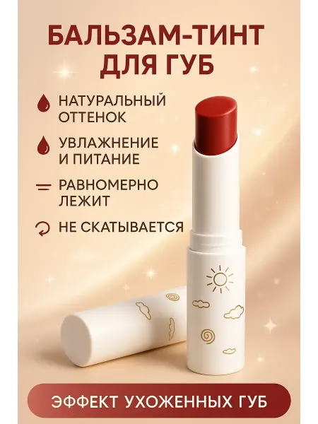 Тати11 Подарочный набор помада для губ нюдовая на новый год