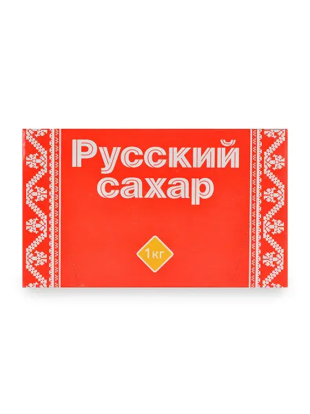 Русский Сахар кусковой категории ТС2, «Русский», 1 кг, Россия