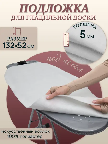 Подкладка из войлока для гладильной доски