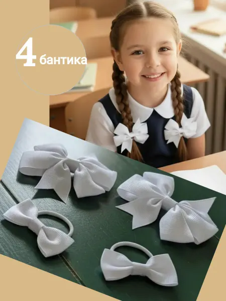 Резинки заколки для волос для школы выпускной