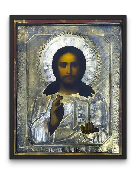О! Мой Постер Плакат, Древнерусская икона - Господь Вседержитель
