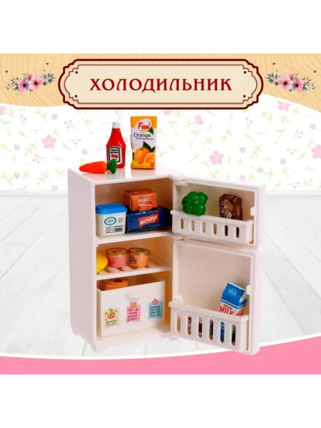 Нет бренда Фигурка-игрушка "Холодильник" для домашних животных