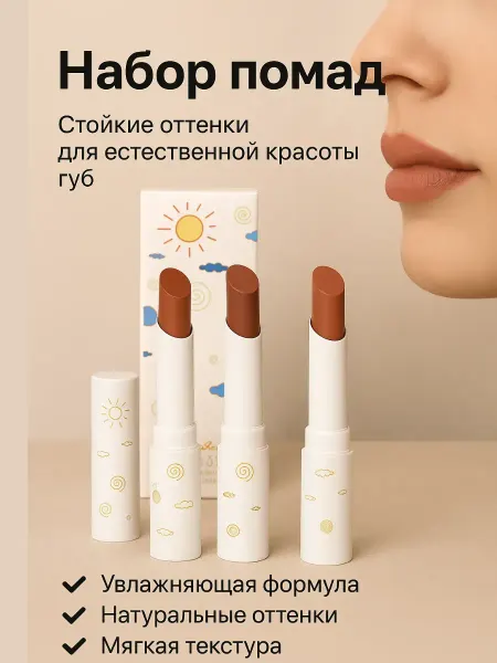 Жаконда Набор помад для губ, подарочный