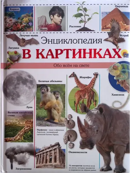 Издательство Проф-Пресс Энциклопедия в картинках. Обо всём на свете