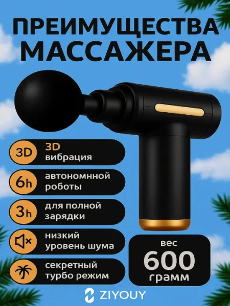 Массажер для тела, электромассажер, вибромассажер