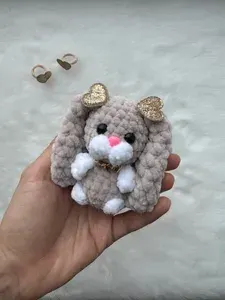 Мягкая игрушка обвес Зайка с длинными ушками
