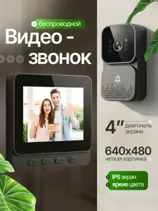 Видеозвонок для квартиры с монитором видеодомофон