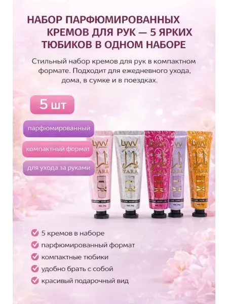 Захарий Набор парфюмированных кремов для рук
