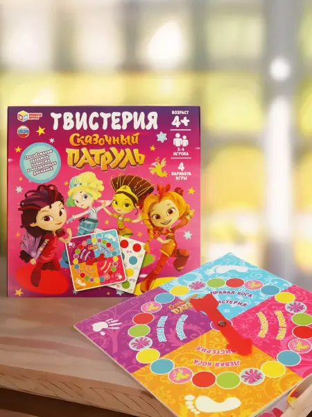Умные игры Настольная игра для компании ТВИСТЕРиЯ Сказочный патруль