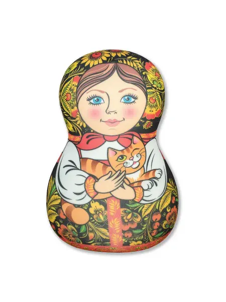 Штучки, к которым тянутся ручки Мягкая игрушка-подушка Матрешка