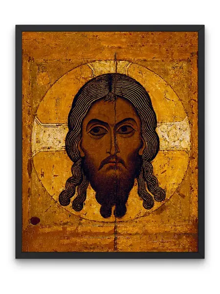 О! Мой Постер Плакат, Старинная икона - Спас Нерукотворный