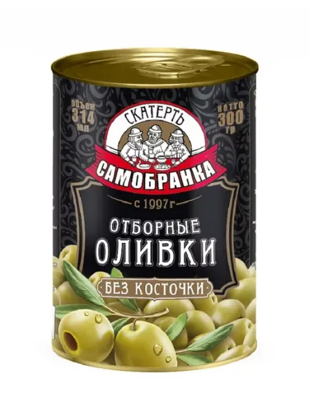 Скатерть-Самобранка Оливки без косточки, 314мл
