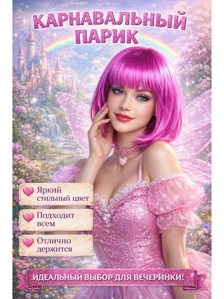 Творческий сундучок Парик каре