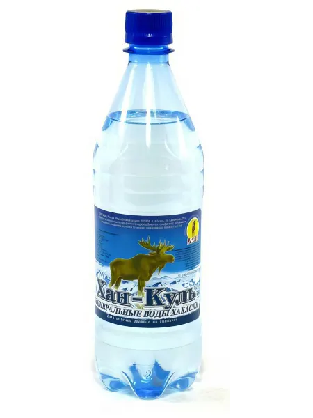 Вода Хан-Куль минеральная газированная