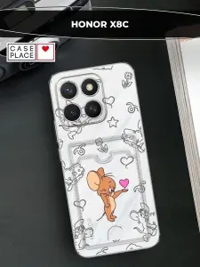 Чехол на Хонор Х8с с картой милый