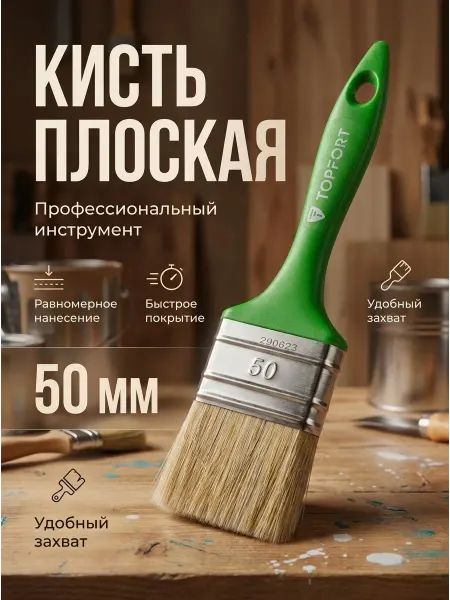 Профессиональная плоская кисть для окраски
