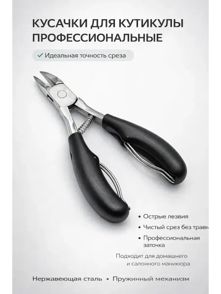 Лами14 Кусачки маникюрные для кутикулы щипчики