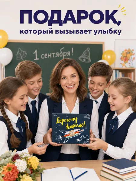Счастливая мануфактура Подарок учителю преподавателю шоколадный набор сладкий