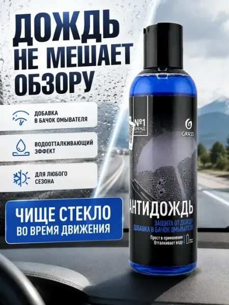 ВПРН3316 Антидождь для автомобиля в бачок омывателя концентрат 250мл