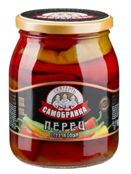 Скатерть-Самобранка Перец стручковый маринованный, 720мл