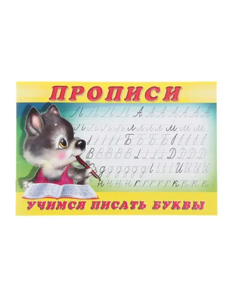 Фламинго Раскраска-пропись "Учимся писать буквы", 1 шт