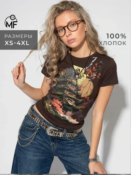 MF Летняя футболка женская