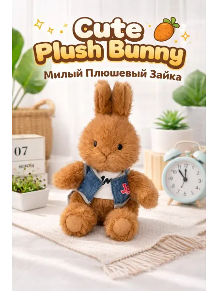 Мягкая игрушка зайка