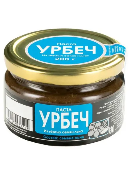 Паста Урбеч «Салаты&Деликатесы» из семян льна