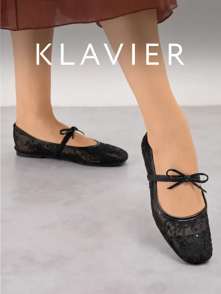 KLAVIER Туфли балетки женские