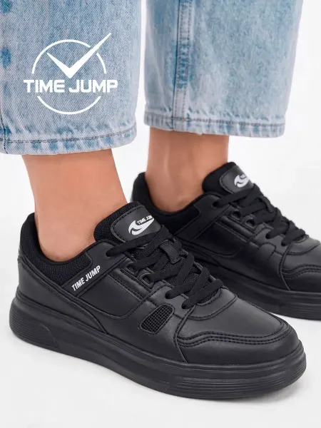 TimeJump Кеды женские черные летние